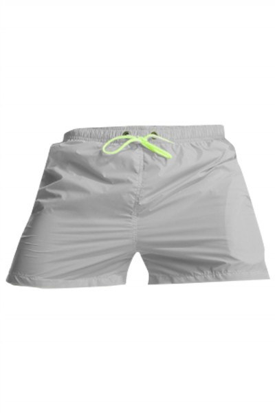 SKSP012 Manufacturing Quick-drying Three-point Sports Shorts Custom-made Rubber Waist Drawstring hook and loop Back Bag Sports Shorts Garment Factory detail view-5